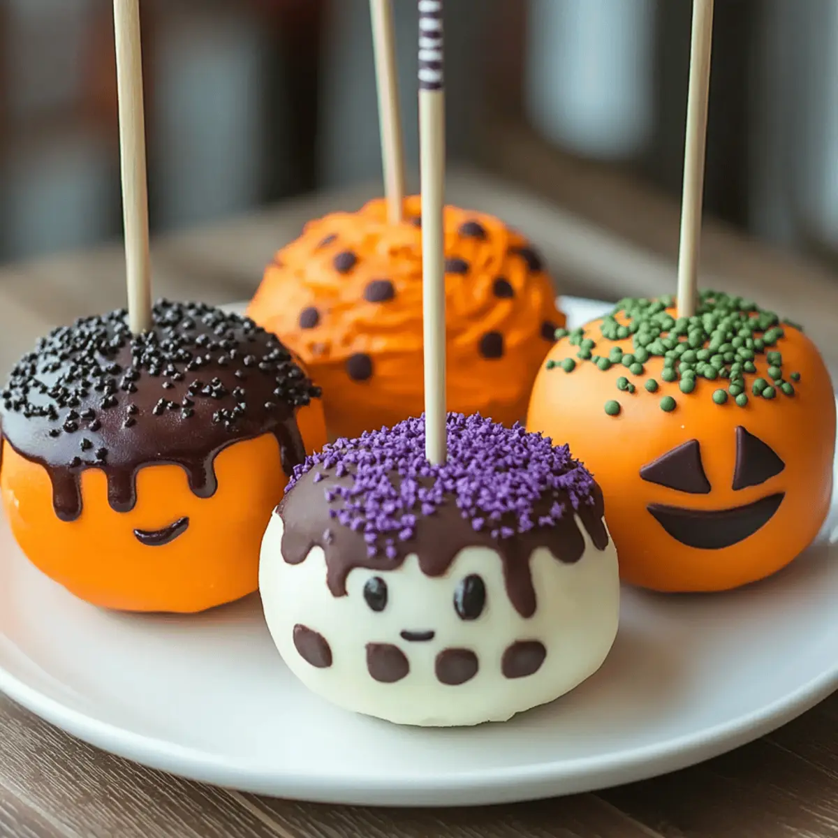 Halloween Cake Pops