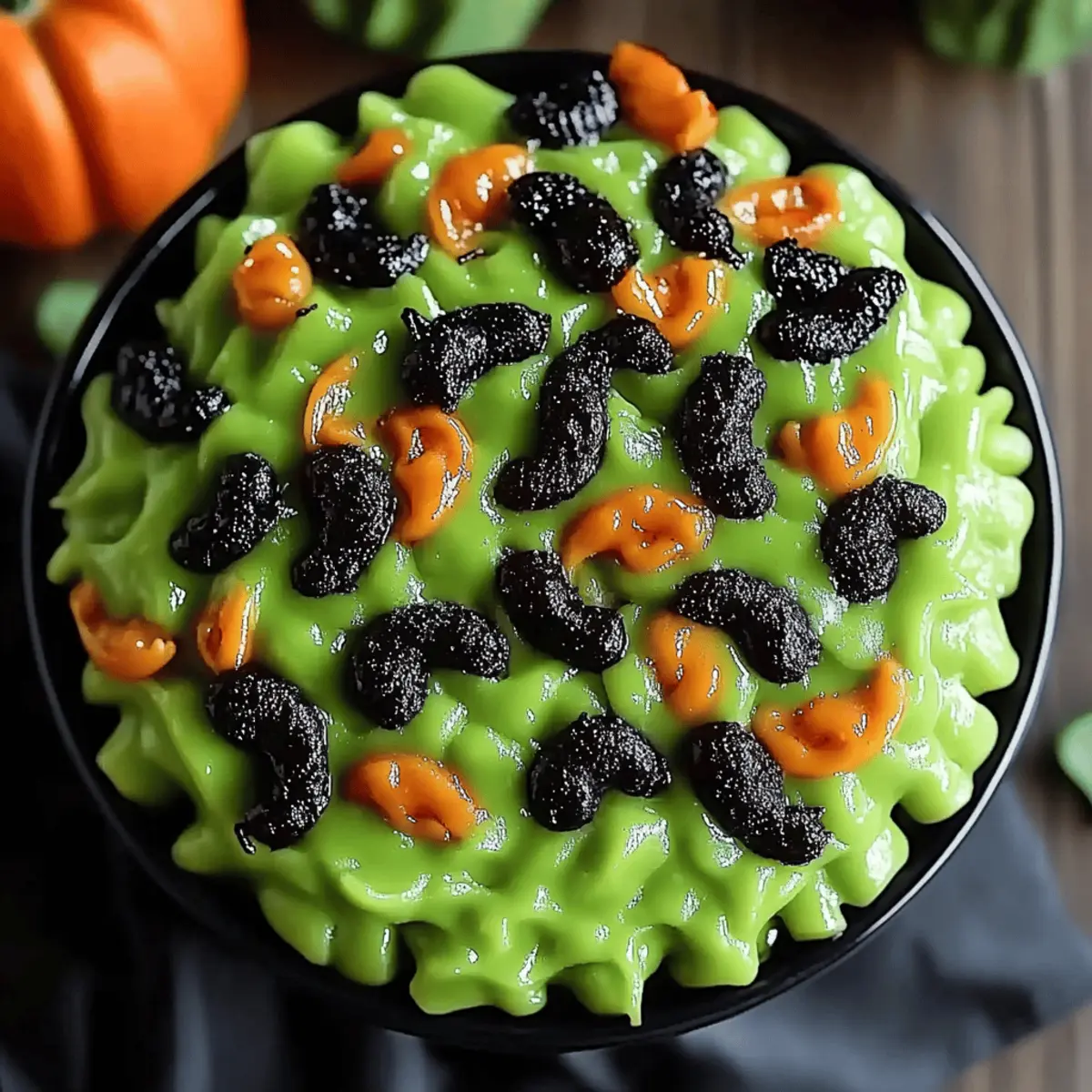 Halloween Monster Mac and Cheese