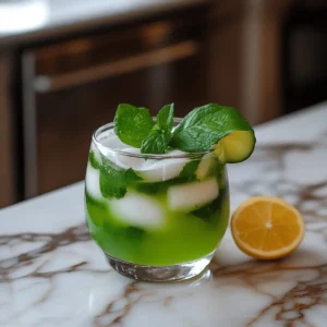 Goblin Green Punch Mocktail