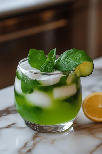 Goblin Green Punch Mocktail