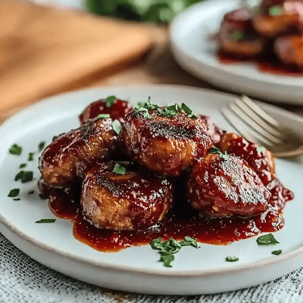 Cranberry Sauce Meatballs