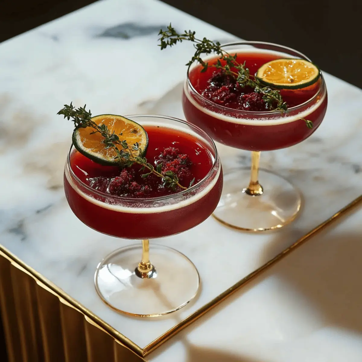 Vampire’s Fig & Thyme Punch
