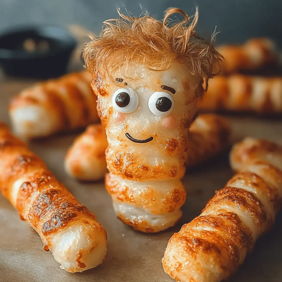 Mummy Mozzarella Sticks