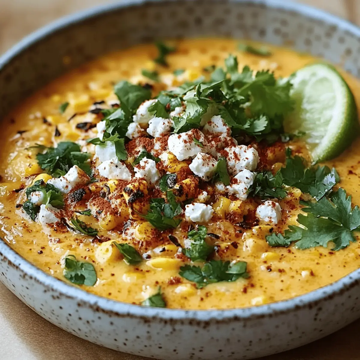 Mexican Street Corn Soup