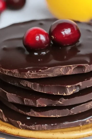 Chocolate Covered Cranberry Sauce