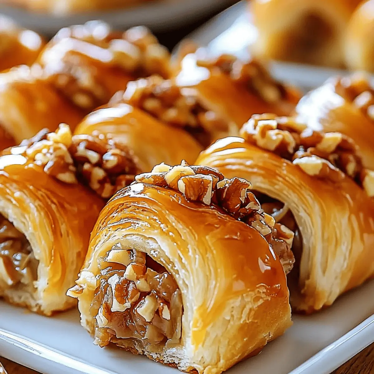 Pecan Pie Crescent Rolls