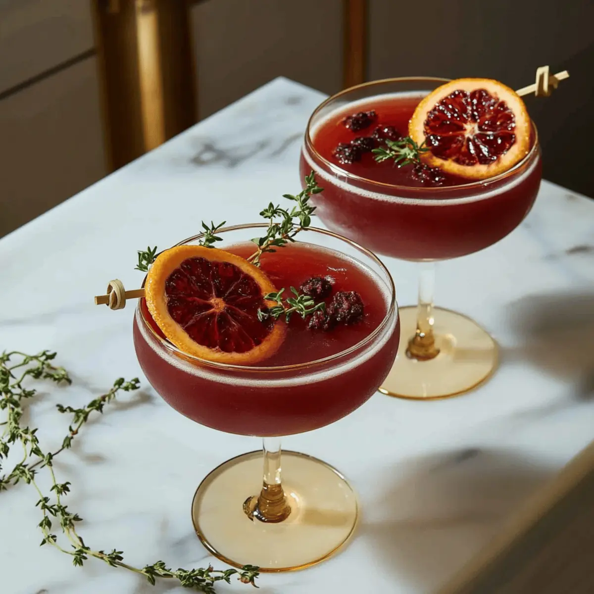 Vampire’s Fig & Thyme Punch