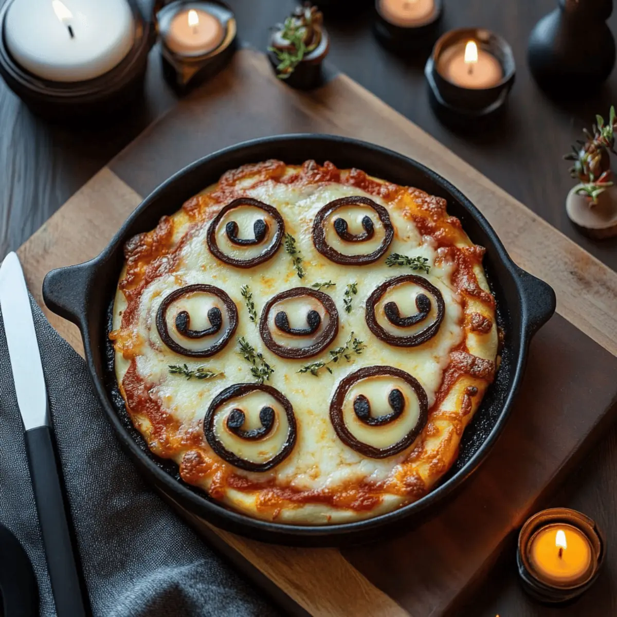 Monster Mash Pizza Dip