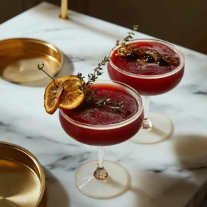 Vampire’s Fig & Thyme Punch