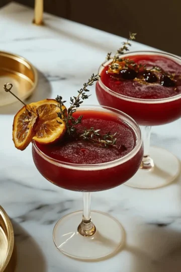 Vampire’s Fig & Thyme Punch