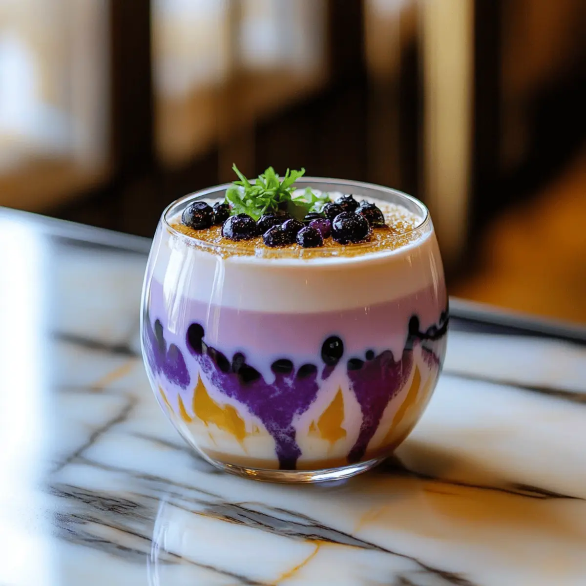 Bat Wing Bubble Tea Mocktail