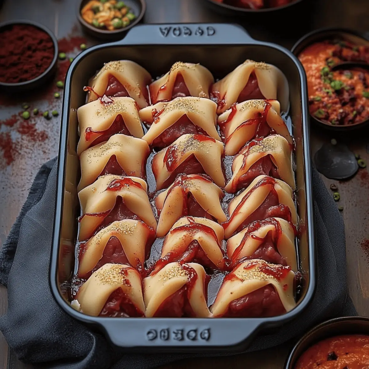 Zombie Guts Stuffed Shells