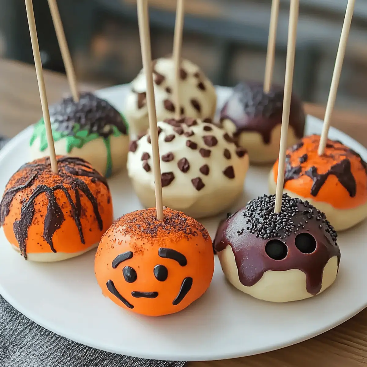 Halloween Cake Pops