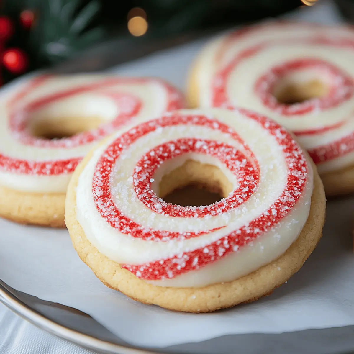 Candy Cane Cookies