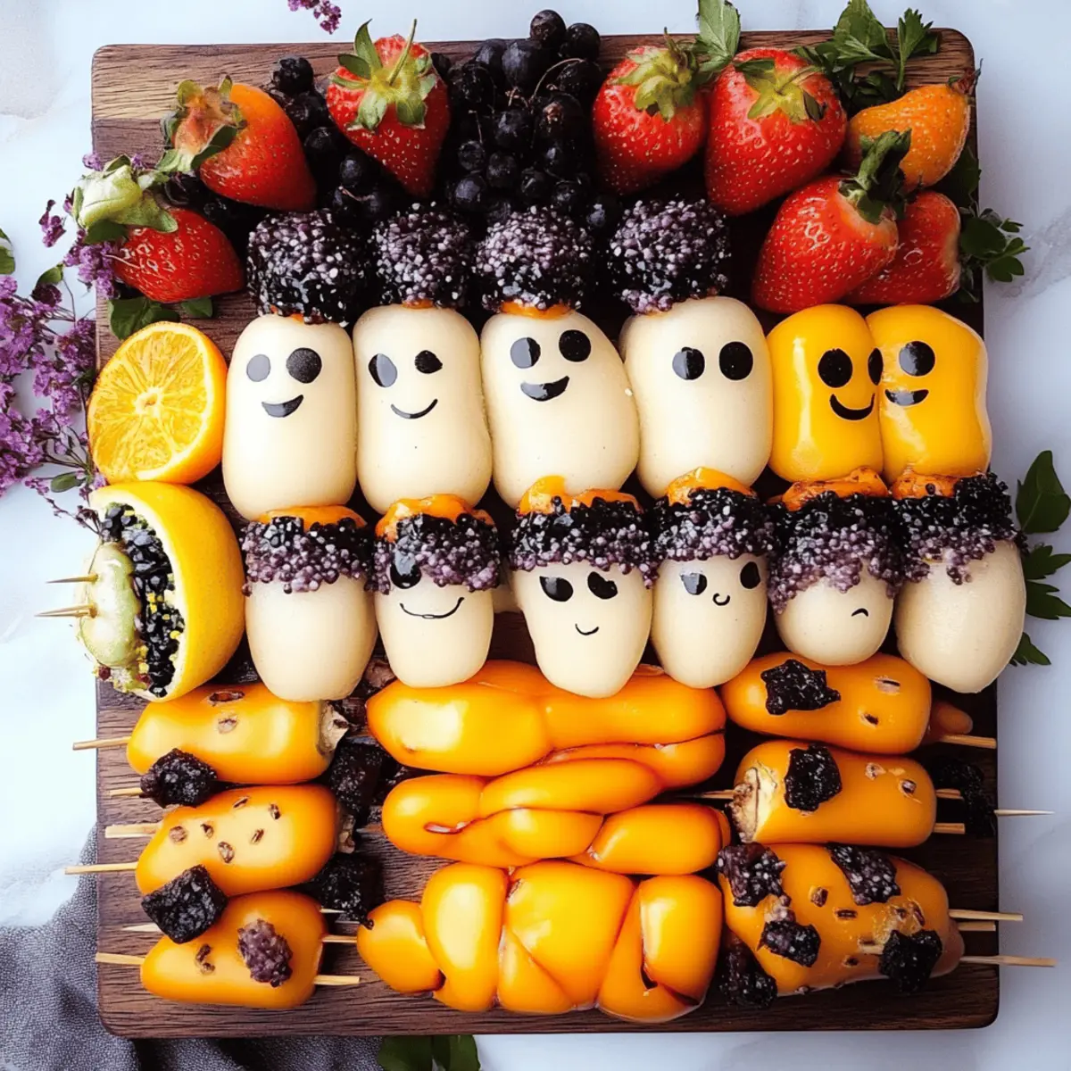 Halloween Snack Board for Kids