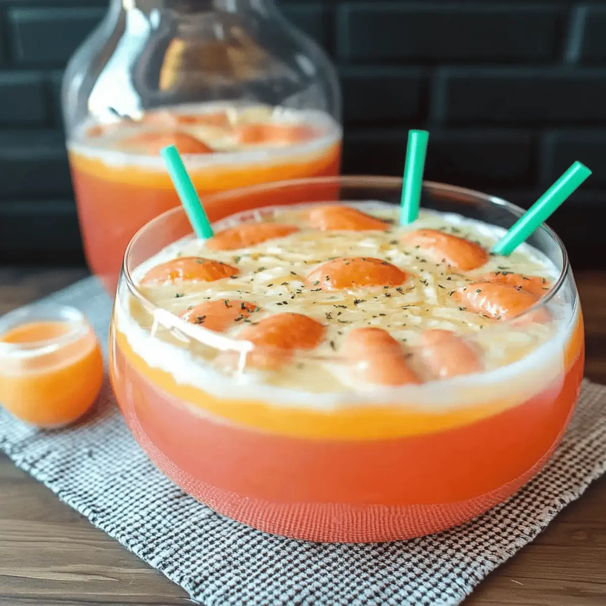 Halloween Orange Party Punch