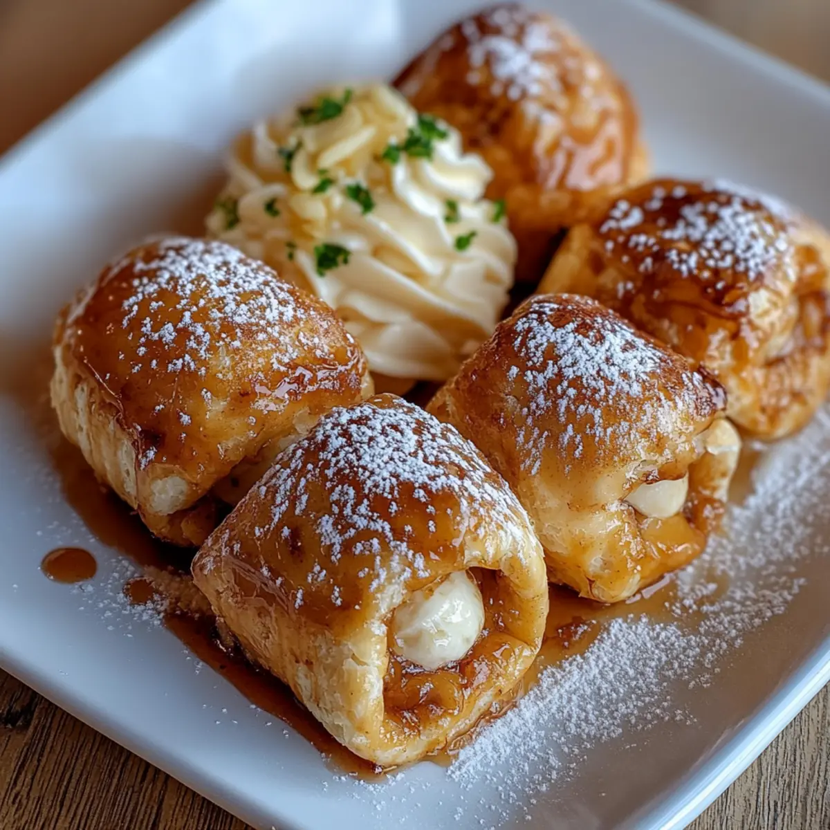 Air Fryer Apple Pie Bombs