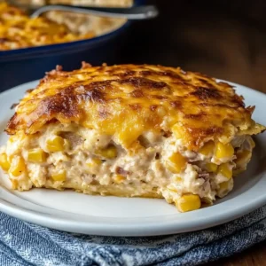 Amish Chicken Corn Casserole