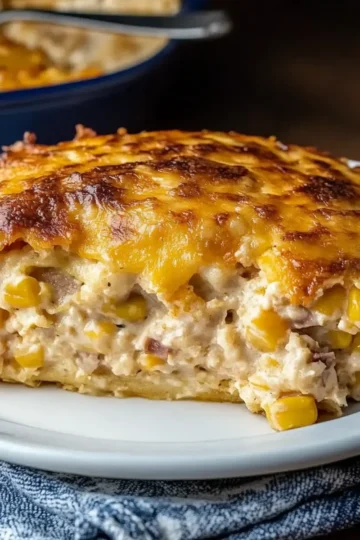 Amish Chicken Corn Casserole