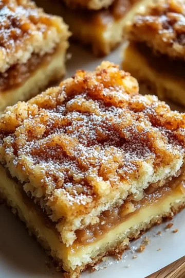Apple Crumb Bars