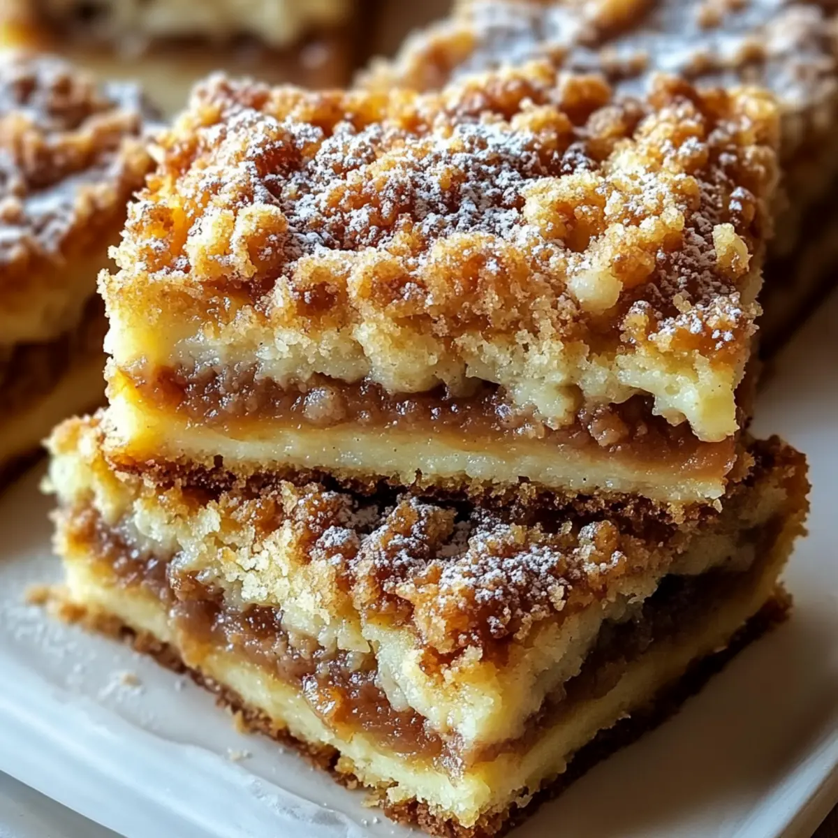 Apple Crumb Bars