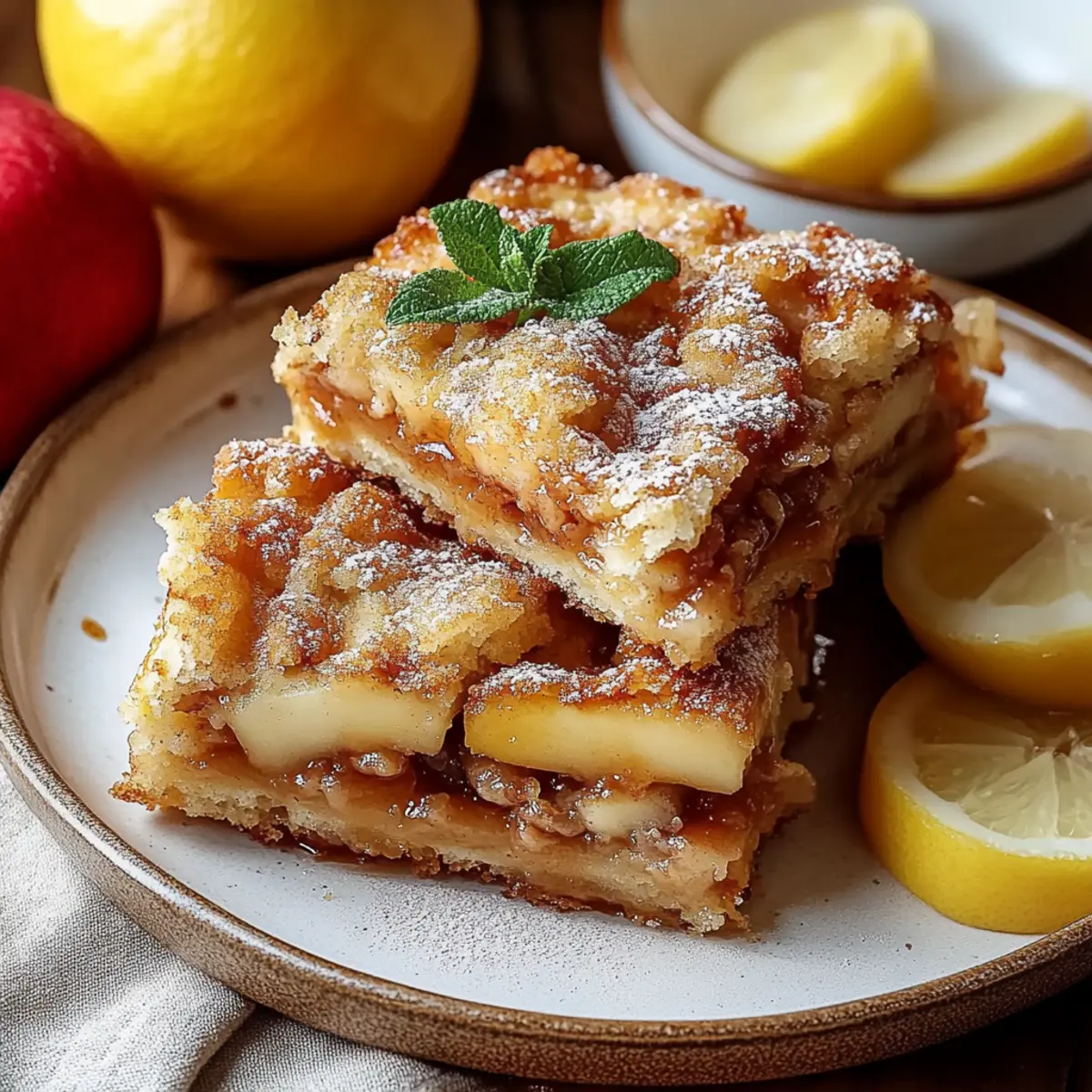 Apple Pie Bars