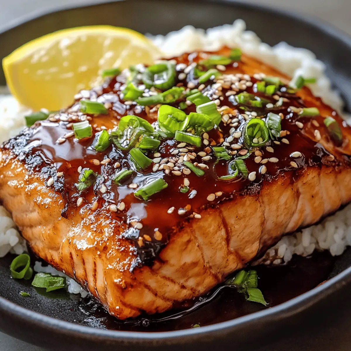 Baked Teriyaki Salmon