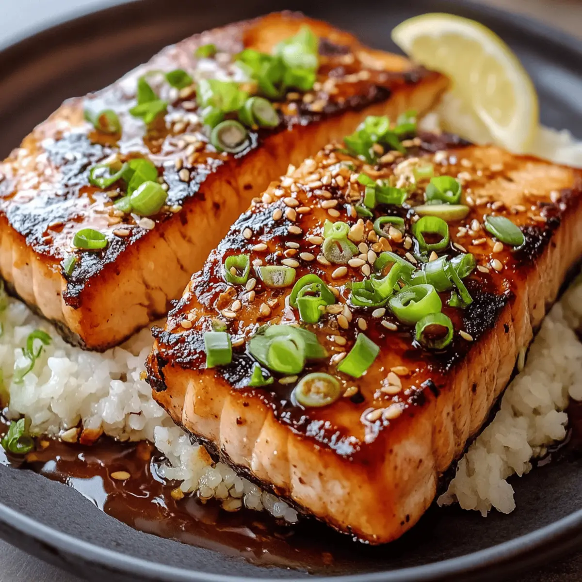 Baked Teriyaki Salmon