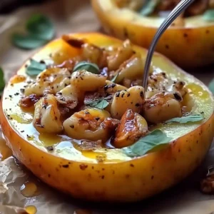 Blue Cheese Stuffed Pears