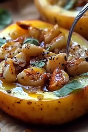 Blue Cheese Stuffed Pears