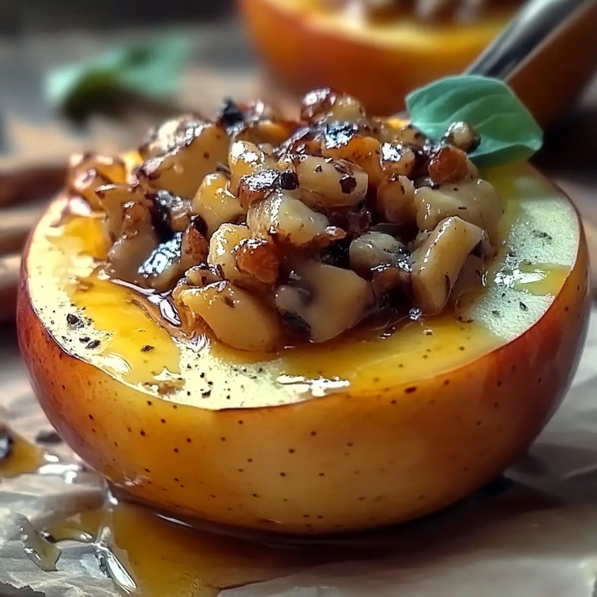 Blue Cheese Stuffed Pears