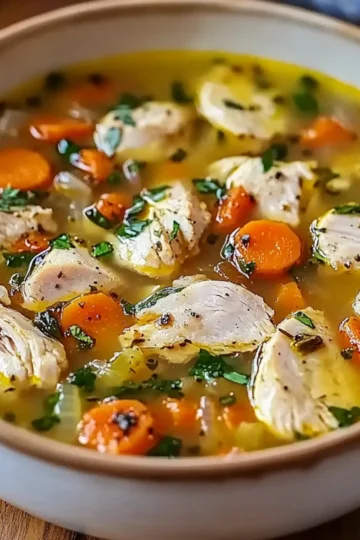 Bone Broth Chicken Soup