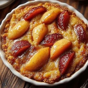 Brown Sugar Peach Cobbler