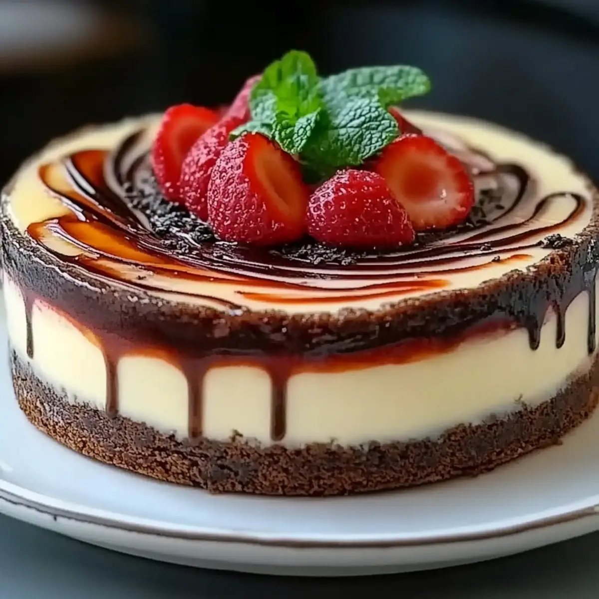 Brownie Cheesecake