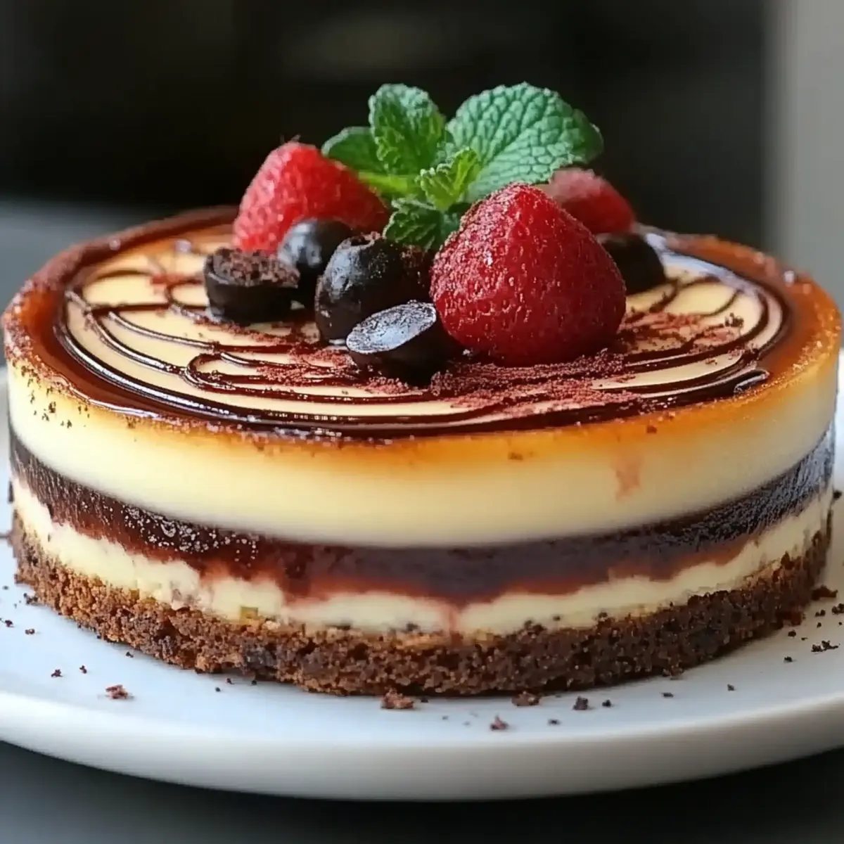 Brownie Cheesecake