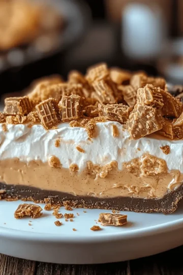 Butterfinger Peanut Butter Pie