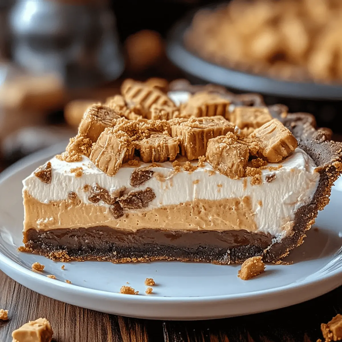 Butterfinger Peanut Butter Pie