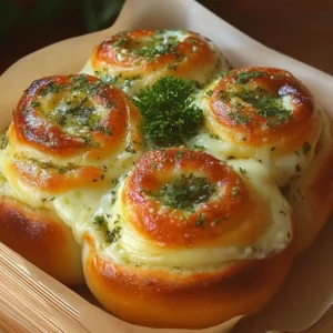 Buttery Cheese Garlic Rolls