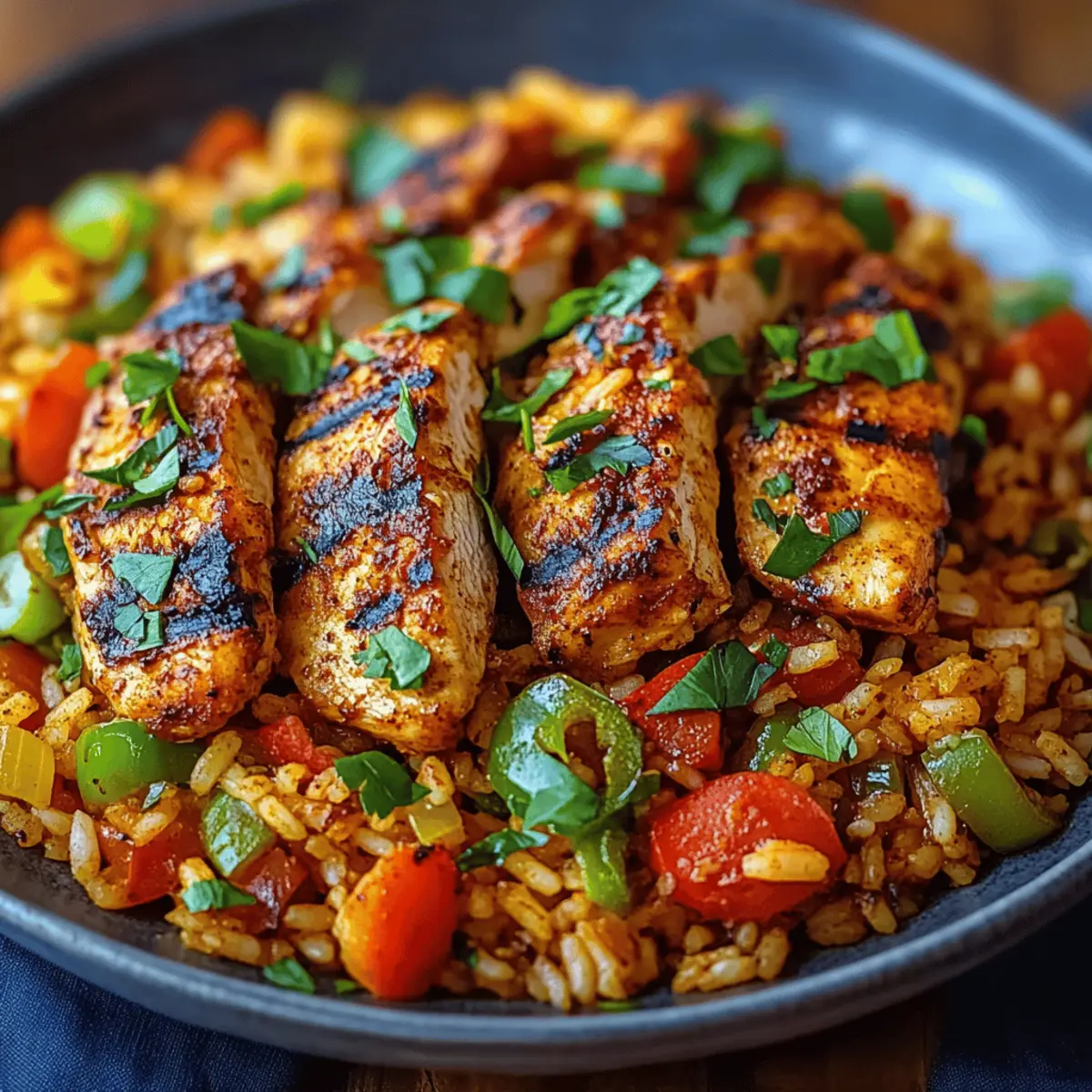 Cajun Chicken & Rice