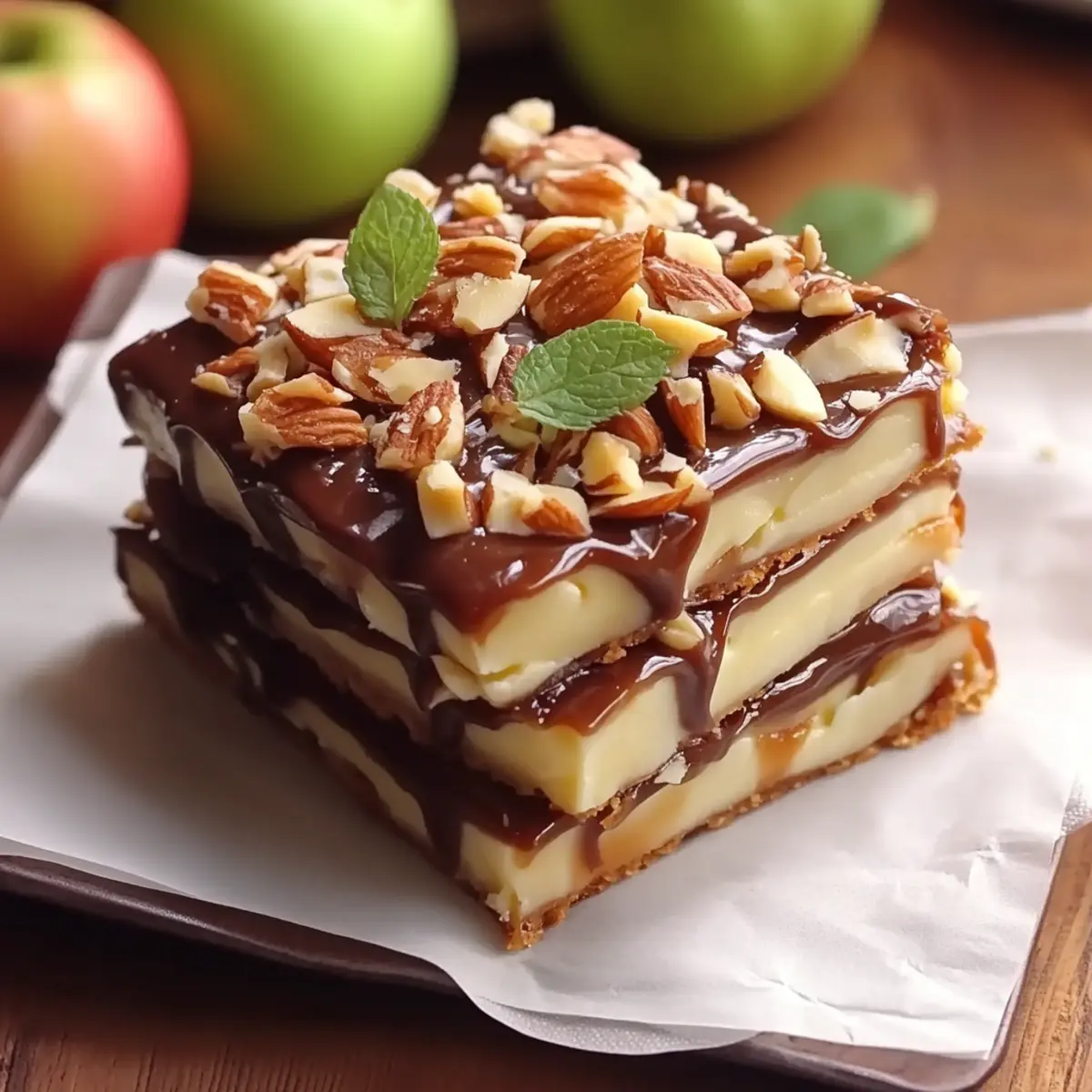 Caramel Apple Bark