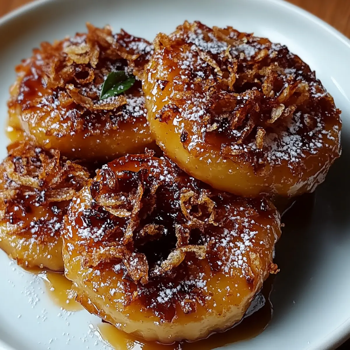 Caramelized Baked Apple Samoas