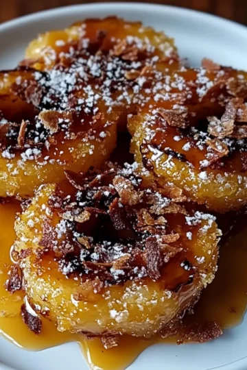 Caramelized Baked Apple Samoas