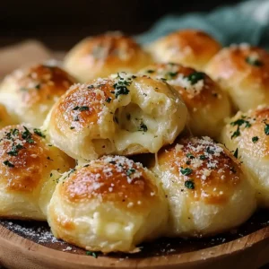 Cheese-Filled Garlic Knots