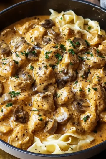 Chicken Stroganoff