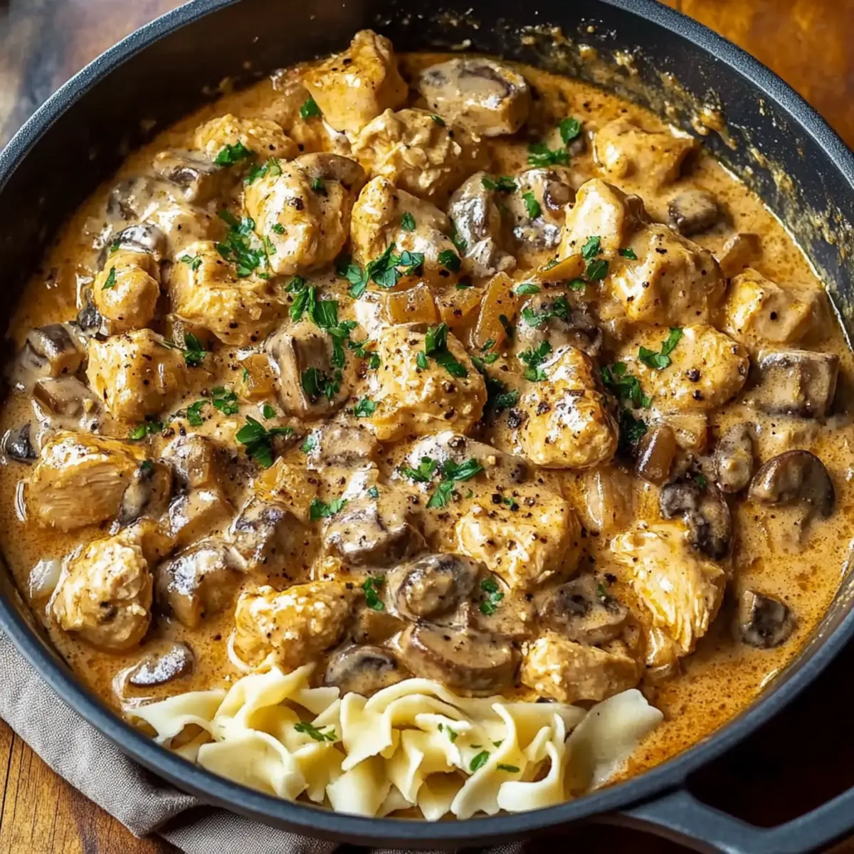 Chicken Stroganoff