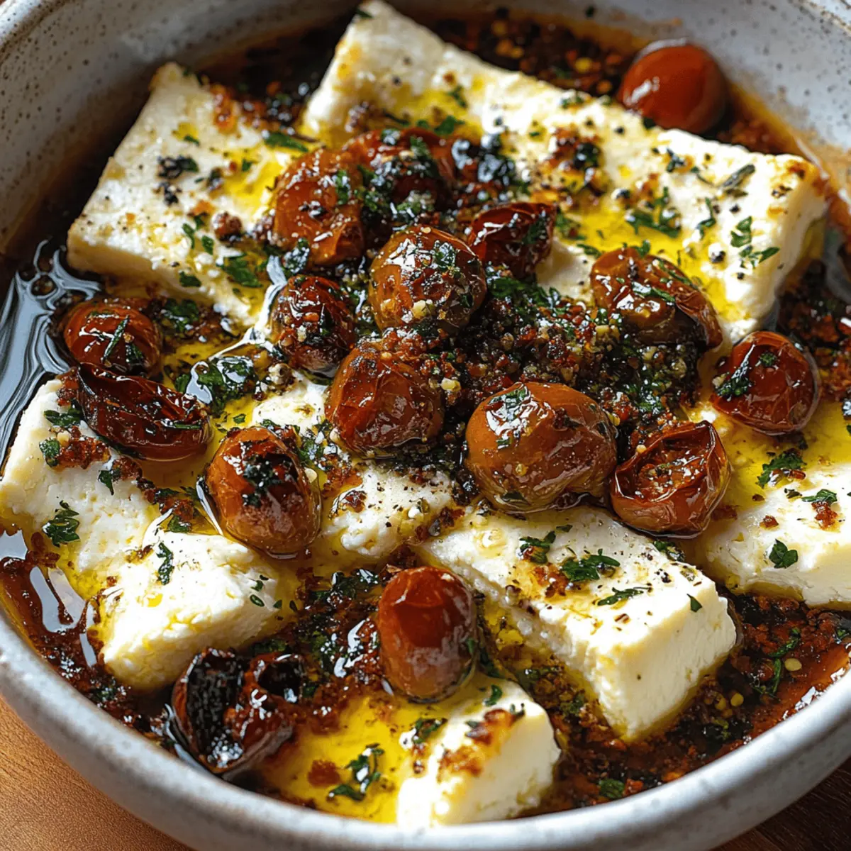 Creamy Baked Feta