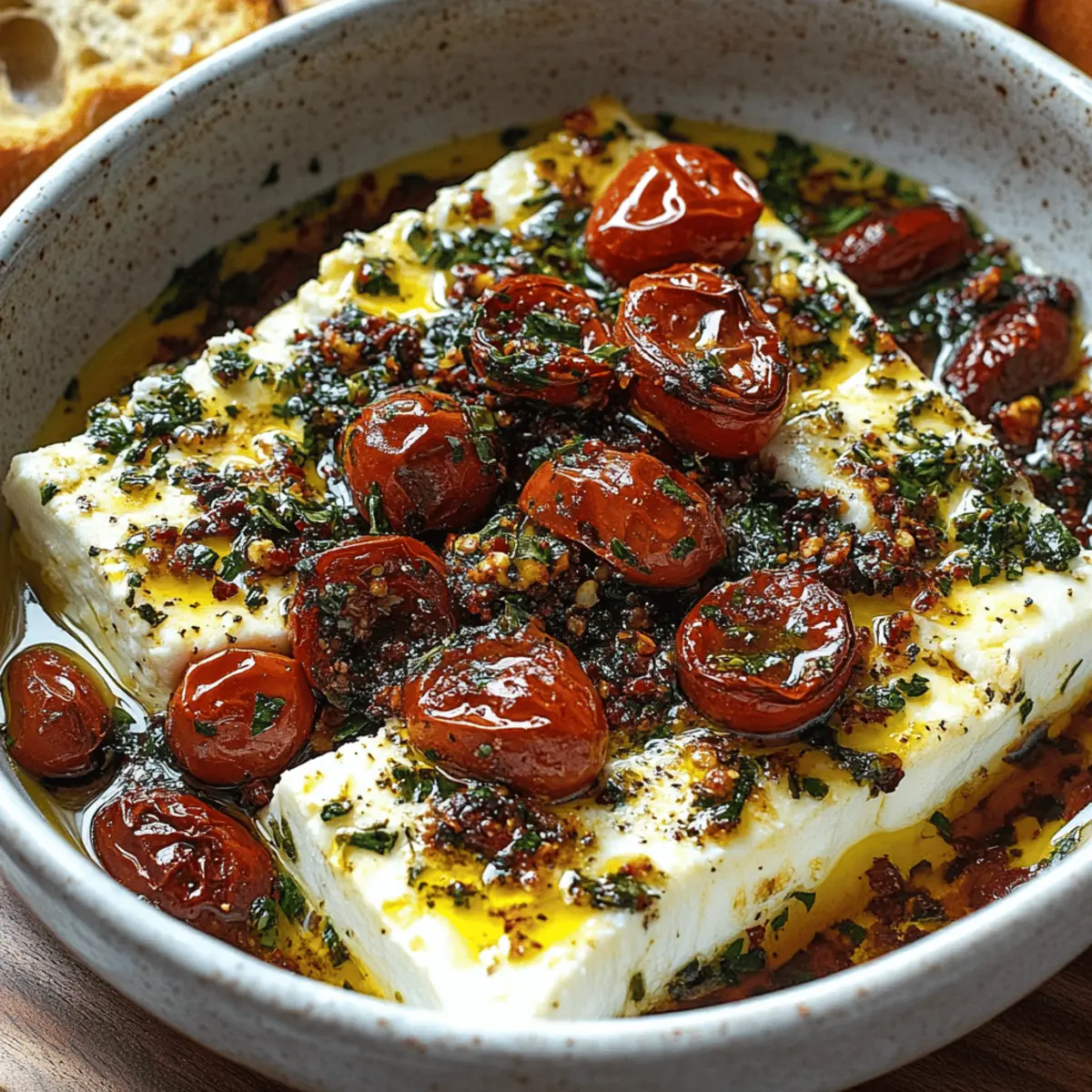 Creamy Baked Feta