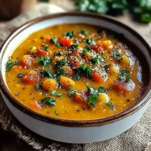 Creamy Roasted Vegetable Soup