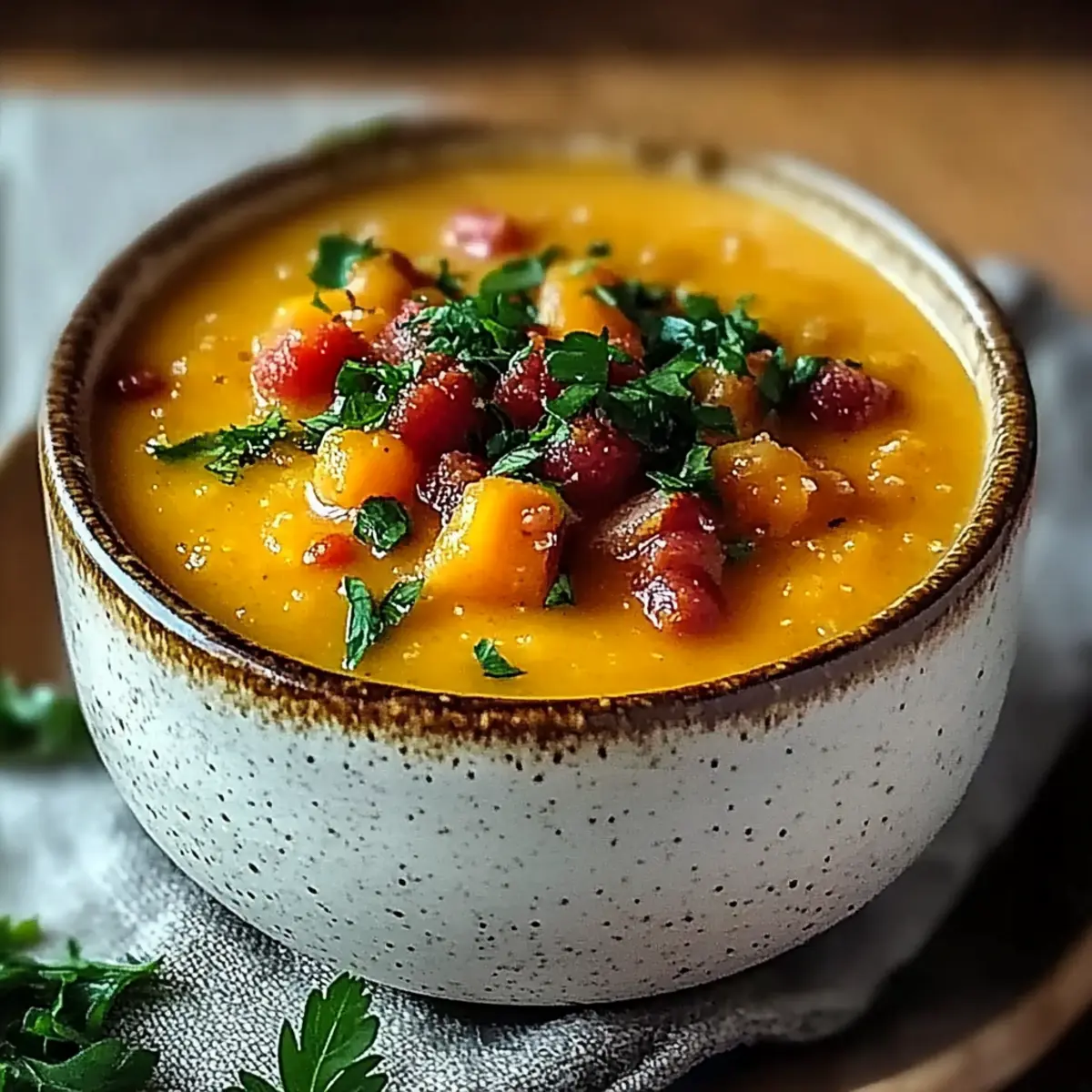 Creamy Roasted Vegetable Soup