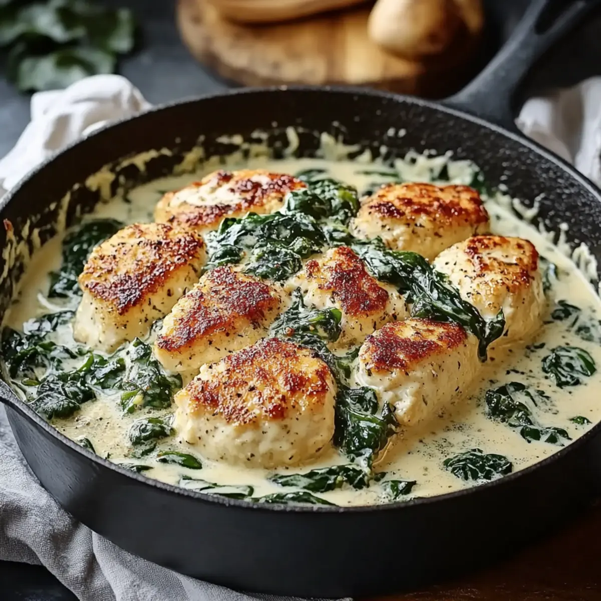 Creamy Spinach Chicken